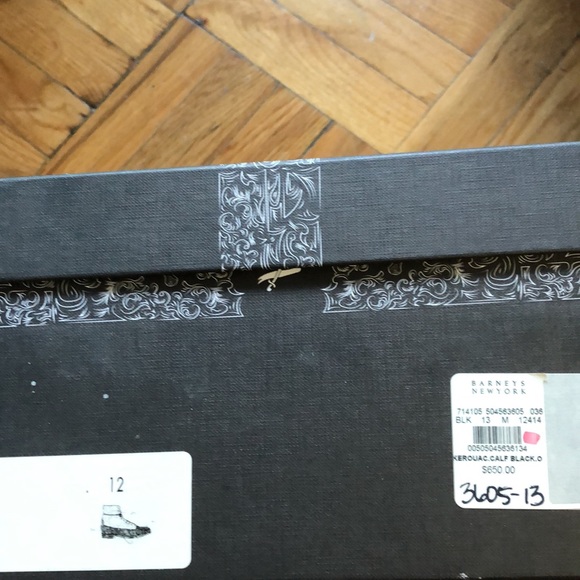 Men’s leather and fabric boots - Picture 8 of 9